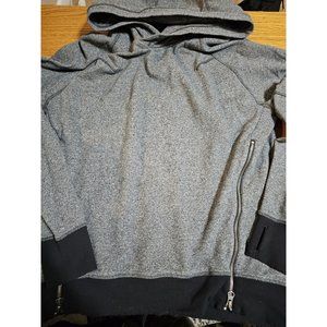 Lululemon Gray Hooded Pullover Jacket Athletic Sweatshirt Women's Size 6